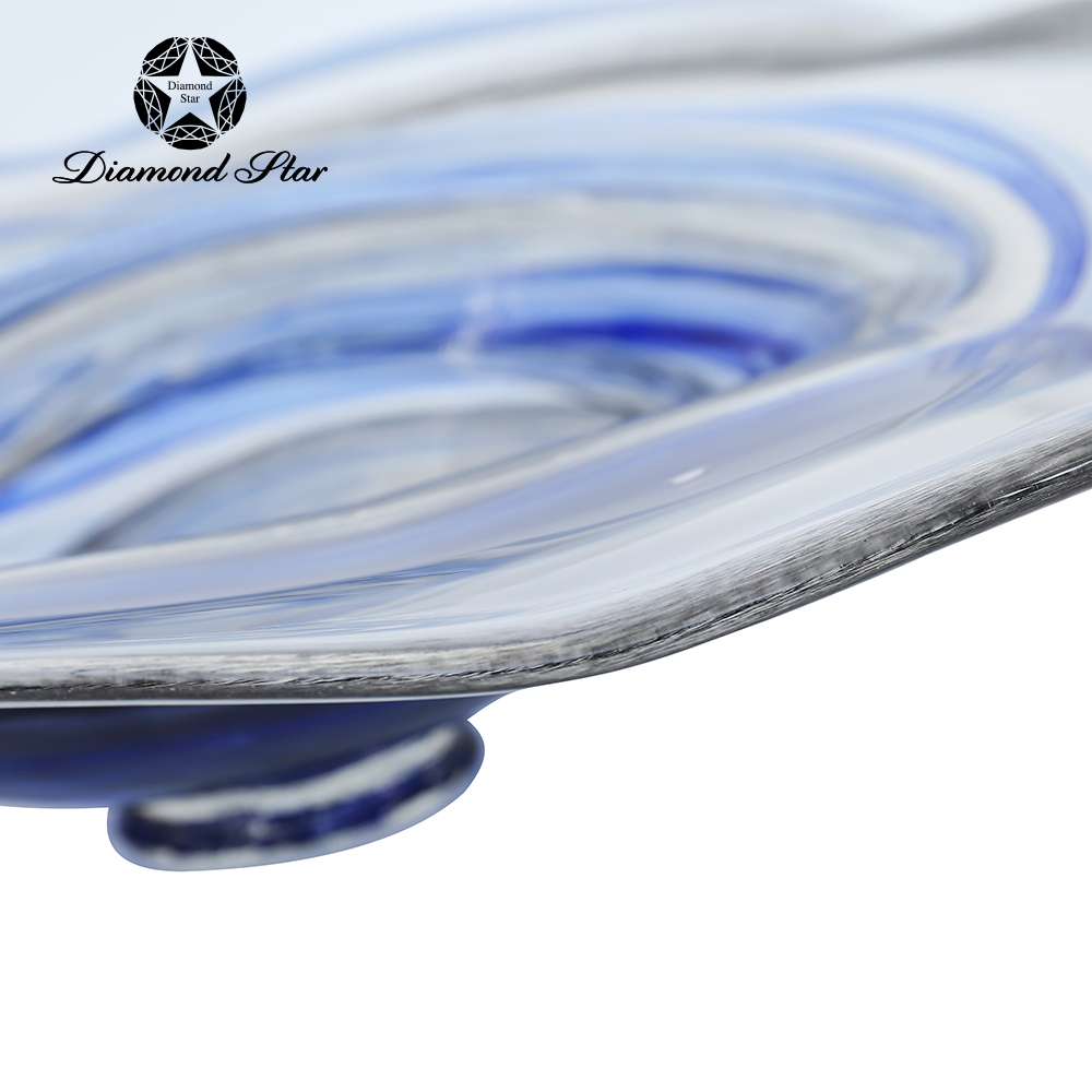 85572	 D20"H4" - ART GLASS WALL PLATE