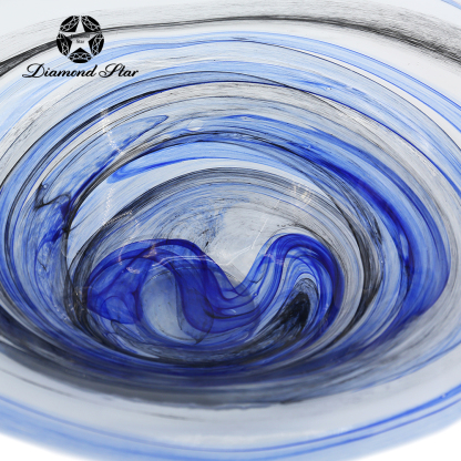 85572	 D20"H4" - ART GLASS WALL PLATE