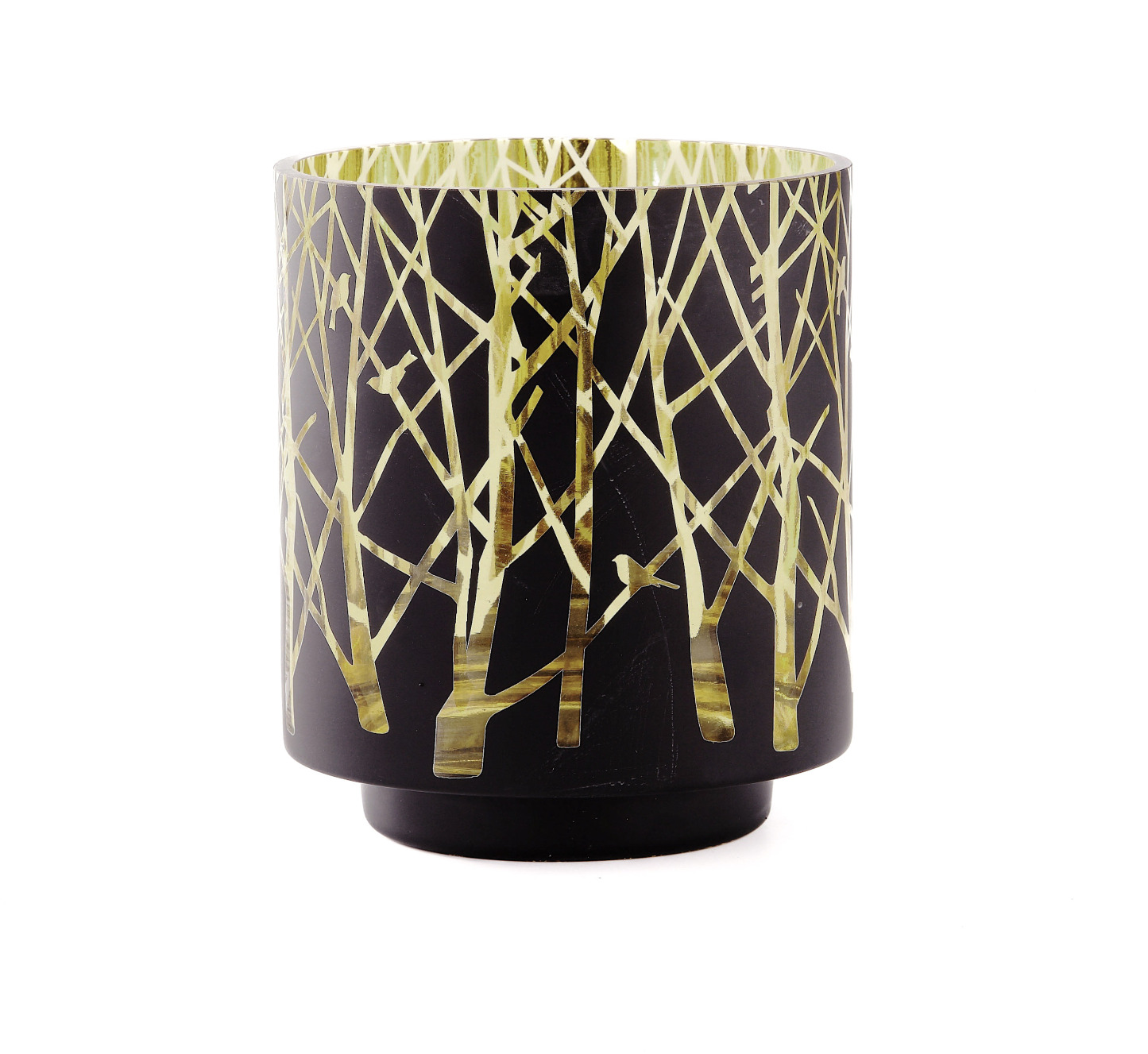D6"H6.5" - GLASS VASE