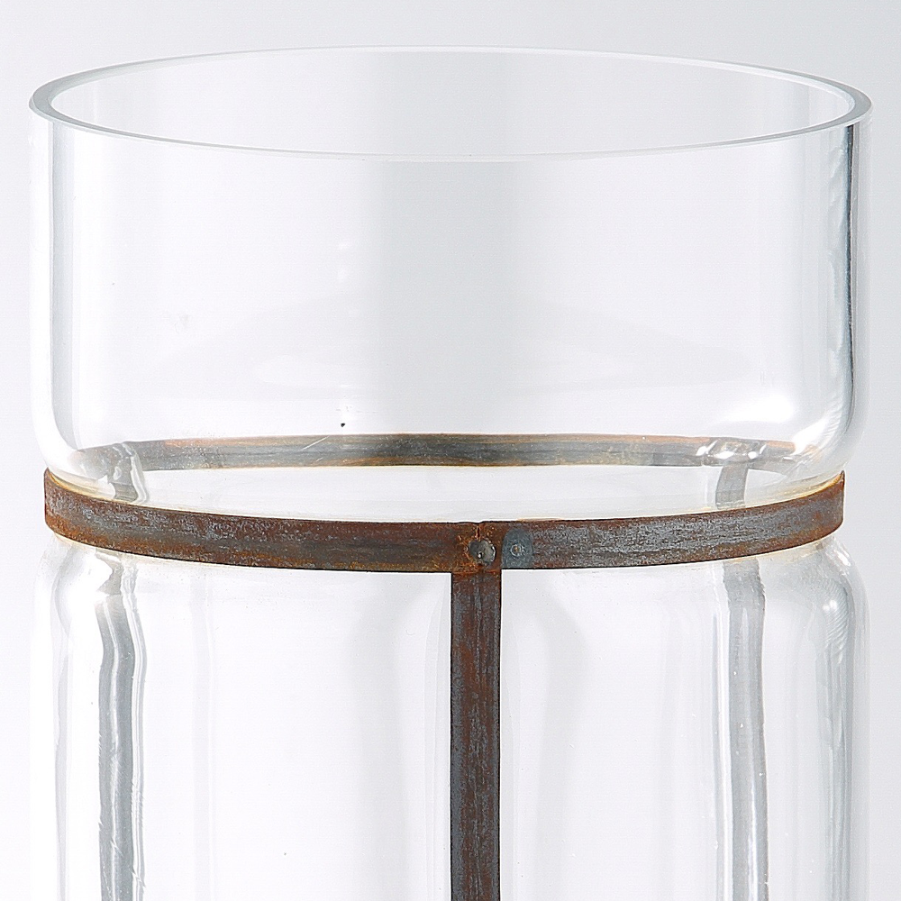 45228	 D5.5"H11" - GLASS VASE