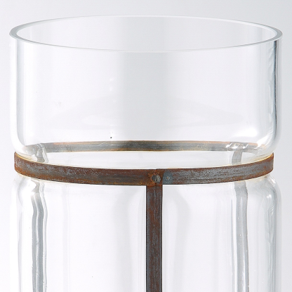 45228	 D5.5"H11" - GLASS VASE