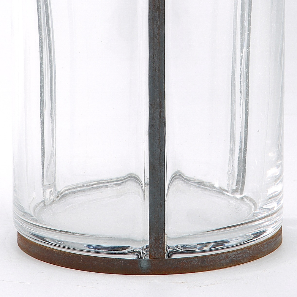 45228	 D5.5"H11" - GLASS VASE