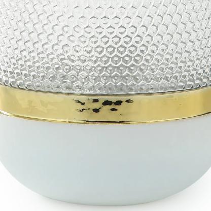 46245	 D5.5"H8.5" - DECORATIVE GLASS VASE