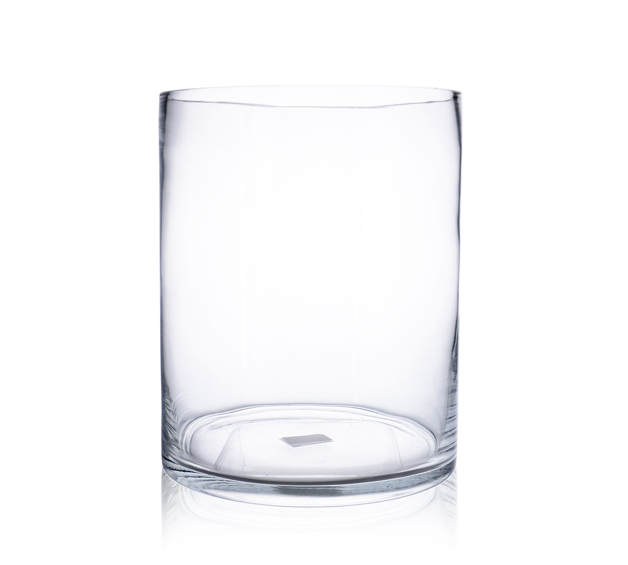 46430	 D9.8"H12" - CLEAR GLASS CYLINDER VASE