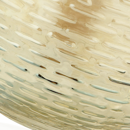 46587	 *D8"H8.5" - GLASS VASE