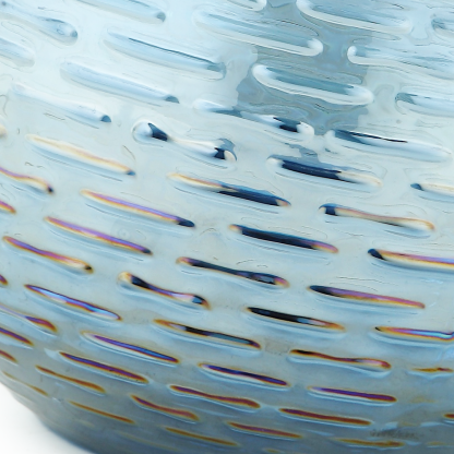 46589	 D8"H8.5" - GLASS VASE