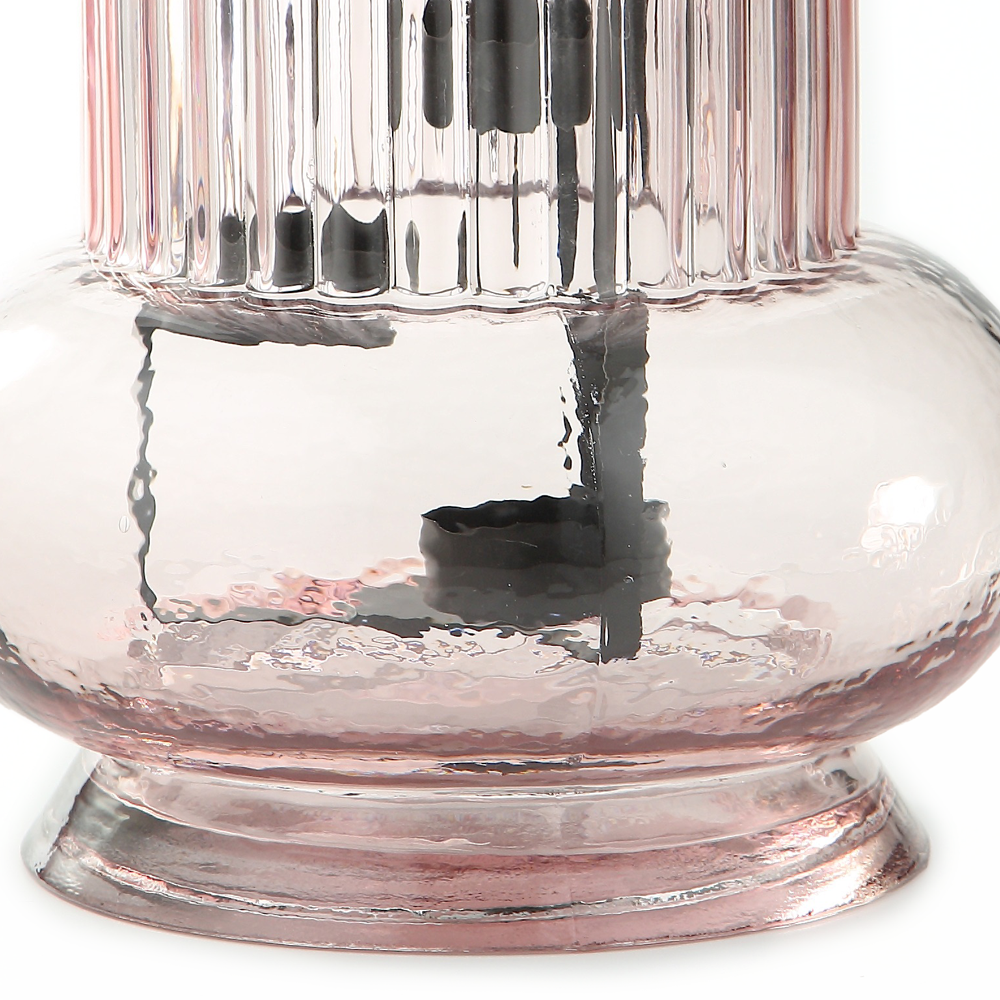 46652	 D8"H8.5" - GLASS VASE