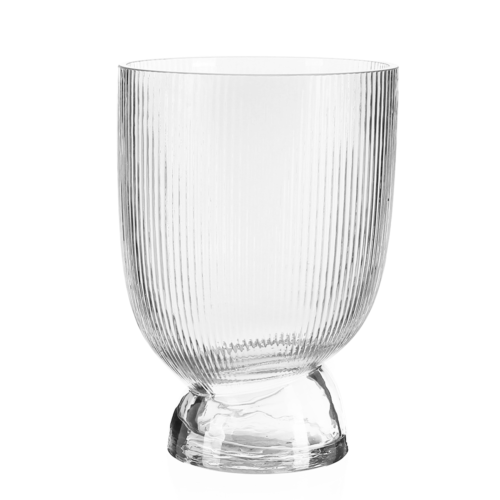 46685c	 D5.9"H7.9" - GLASS VASE