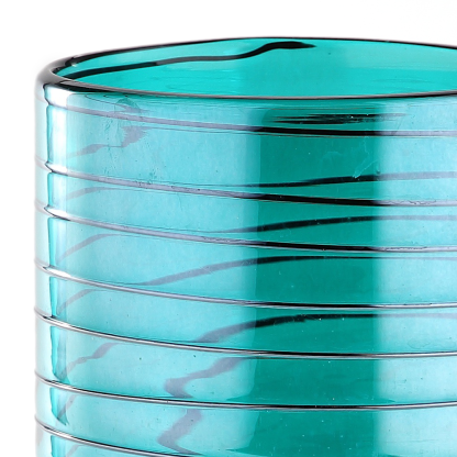 47052	 D5.5"H10" - GLASS VASE