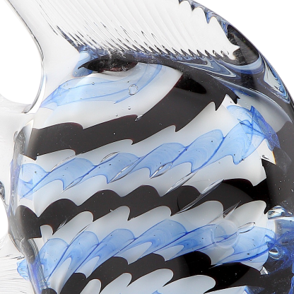 47070	 L7.5"W2"H6.5" - GLASS FISH FIGURINE