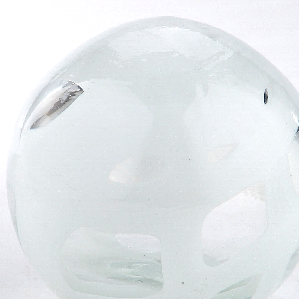 47113ASST	 D4" - ASSORTED COLORS GLASS SPHERE FIGURINES