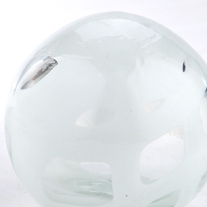 47113ASST	 D4" - ASSORTED COLORS GLASS SPHERE FIGURINES