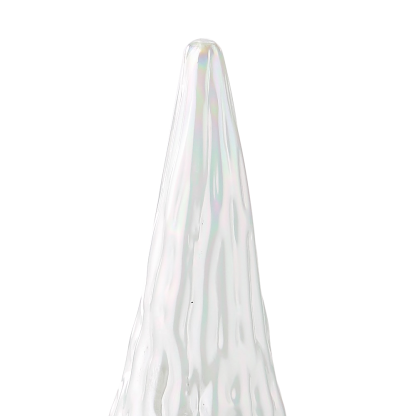47125	 D5"H8.5" - GLASS CHRISTMAS TREE