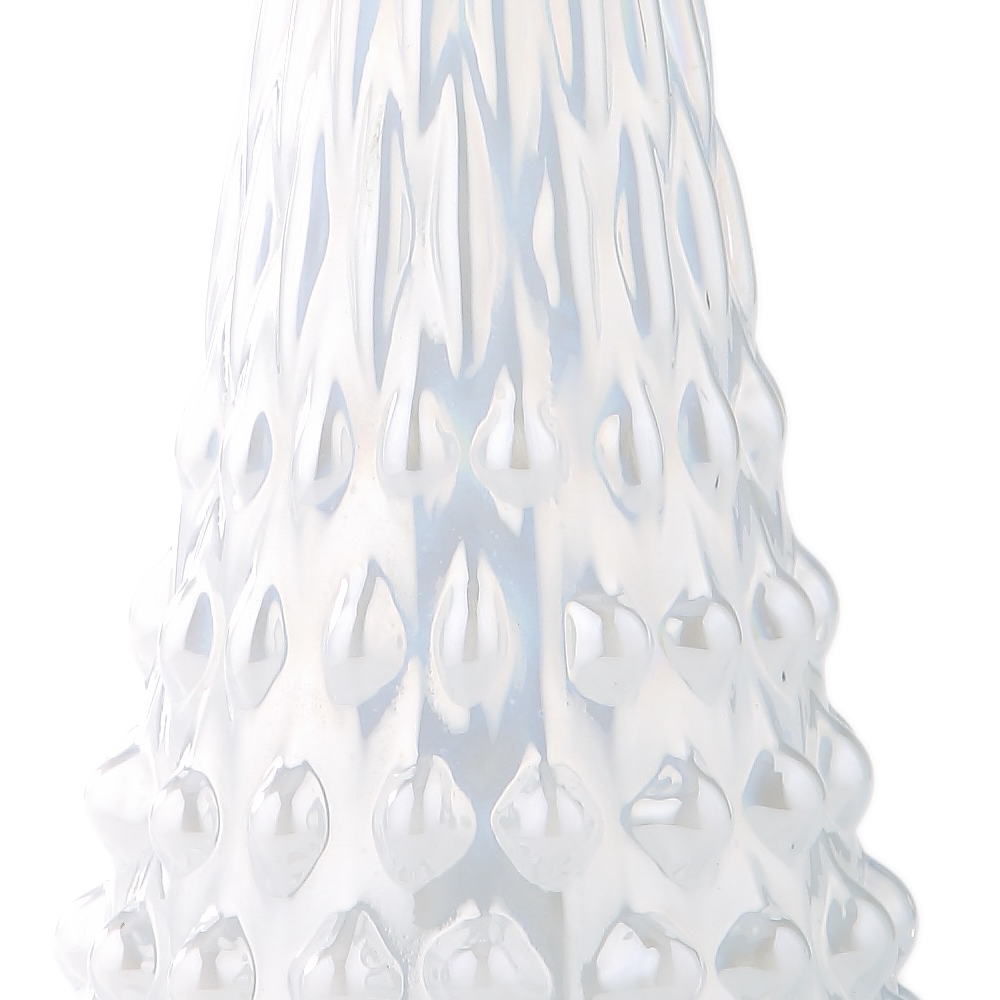 47126	 D6"H13.5" - GLASS CHRISTMAS TREE