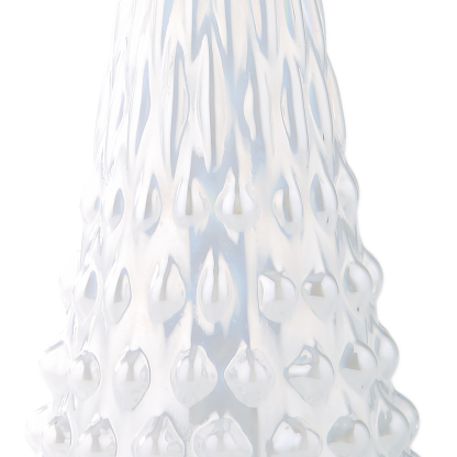 47126	 D6"H13.5" - GLASS CHRISTMAS TREE