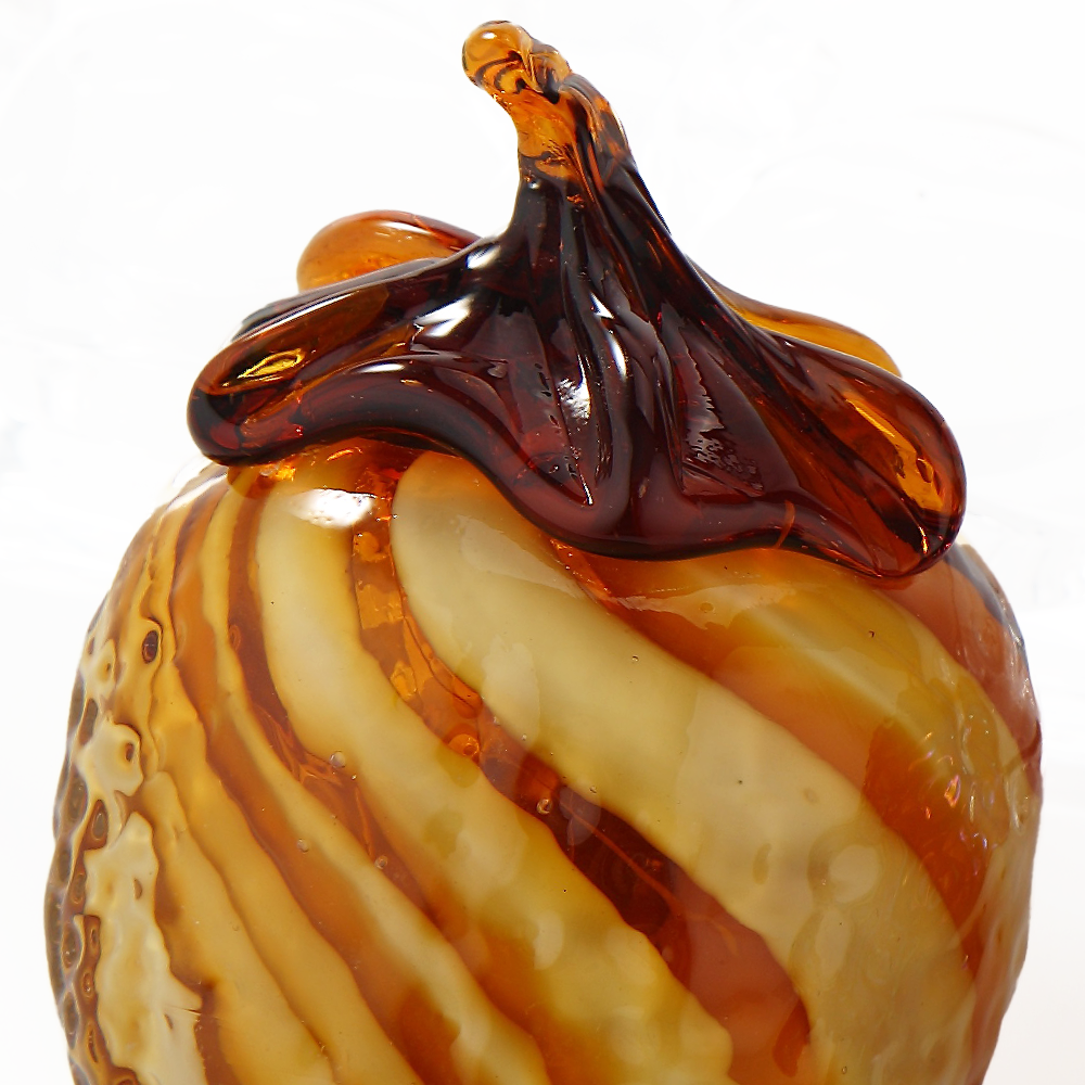 47131ASST-A	 L3"W2.5"H4" - 24 PCS/CASE GLASS ACORNS