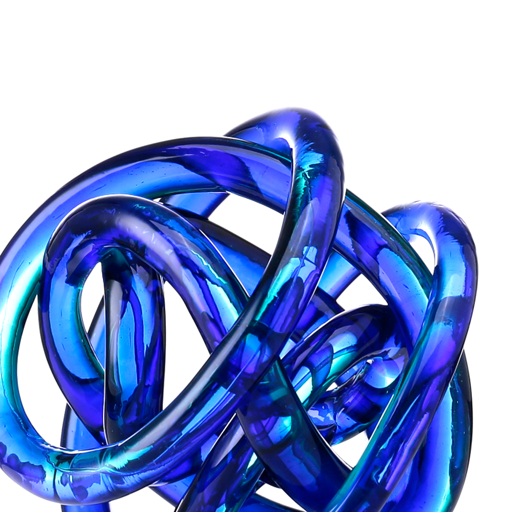 47153bl	 D5.9" - GLASS KNOT