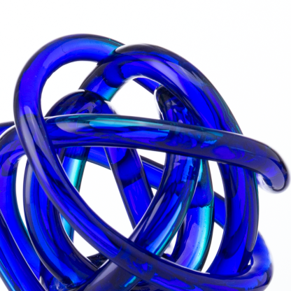47154bl	 D4.5" - GLASS KNOT
