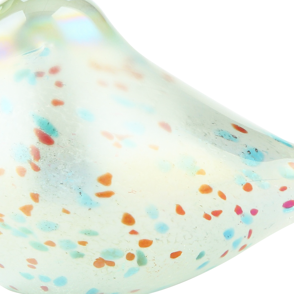 48147asst	 L6.5"W3"H3.5" - ASSORTED COLORS GLASS BIRD FIGURINES