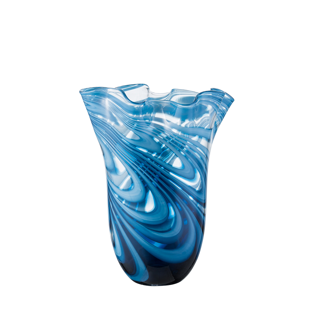 49105	 D9"H11.5" - GLASS VASE