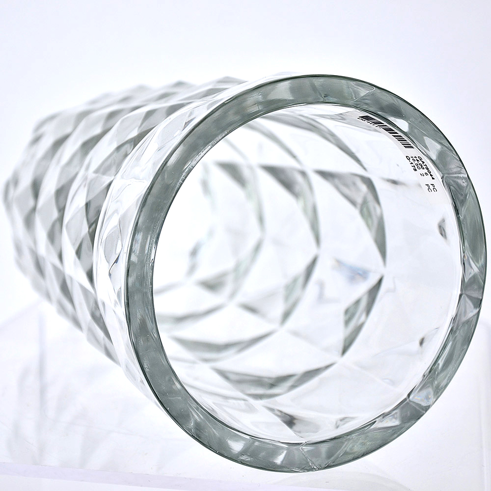 GA78044	 D6''H11''GLASS VASE