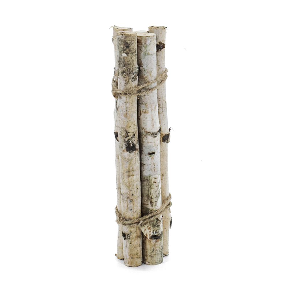 31346	 D1.1"H11.8" - DECORATIVE BIRCH POLES
