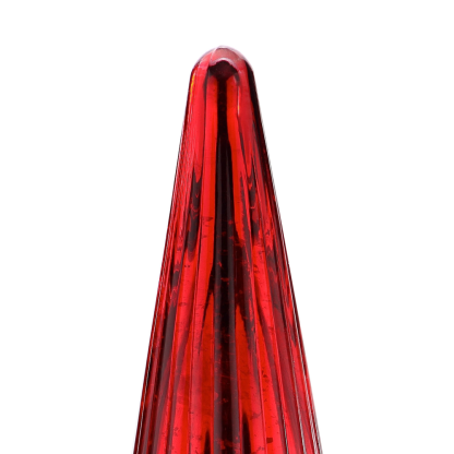 51381	 *D6"H21" - MERCURY GLASS CHRISTMAS TREE