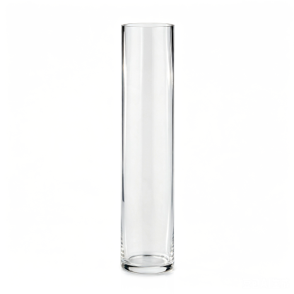 51615	 D4"H24" - CLEAR GLASS CYLINDER VASE