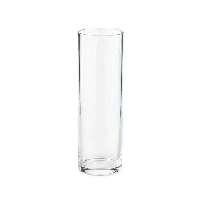 51617	 D4"H16" - CLEAR GLASS CYLINDER VASE