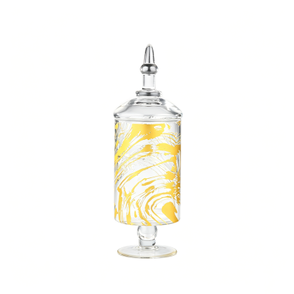 51774	 D5"H15" - DECORATIVE GLASS JAR