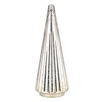 D7.5"H21.5" - MERCURY GLASS CHRISTMAS TREE