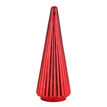 D7.5"H21.5" - MERCURY GLASS CHRISTMAS TREE