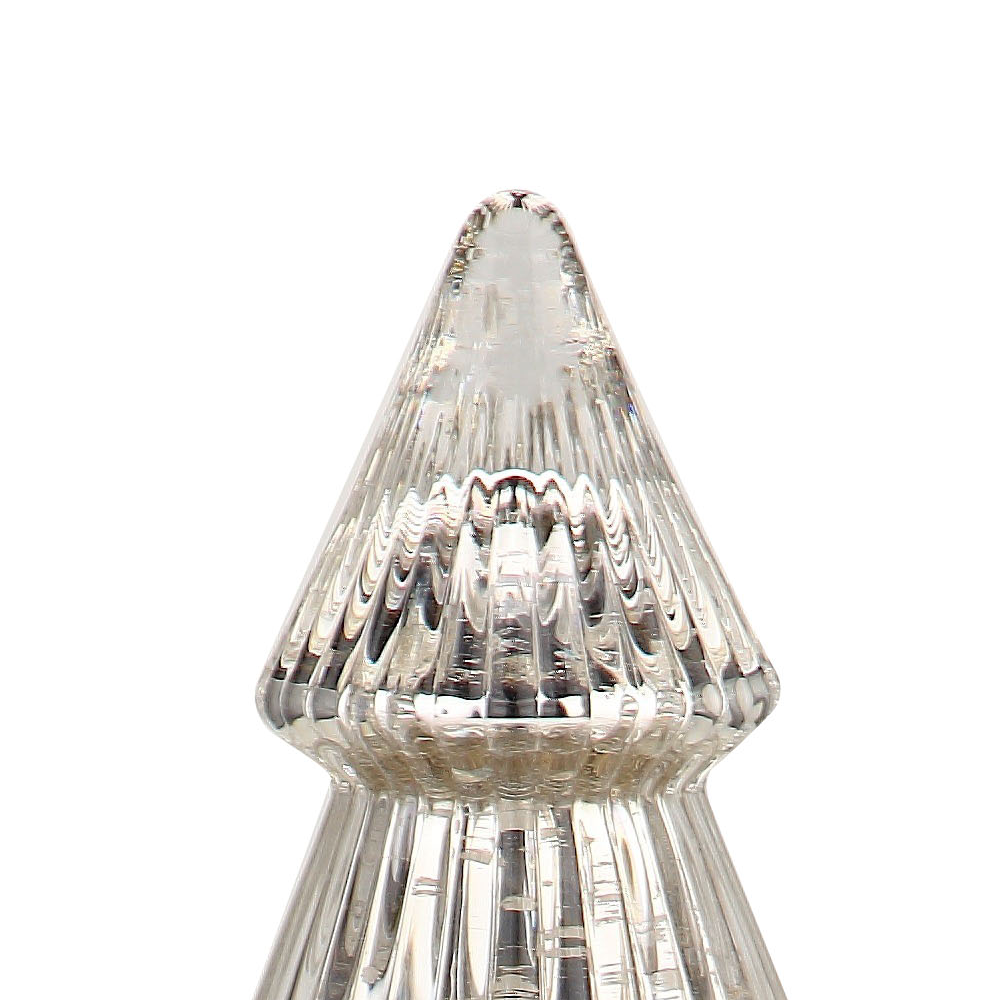 51941	 D8.5"H21.5" - MERCURY GLASS CHRISTMAS TREE