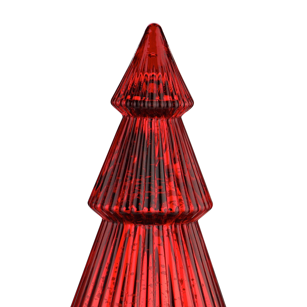 51944	 D8.5"H21.5" - MERCURY GLASS CHRISTMAS TREE
