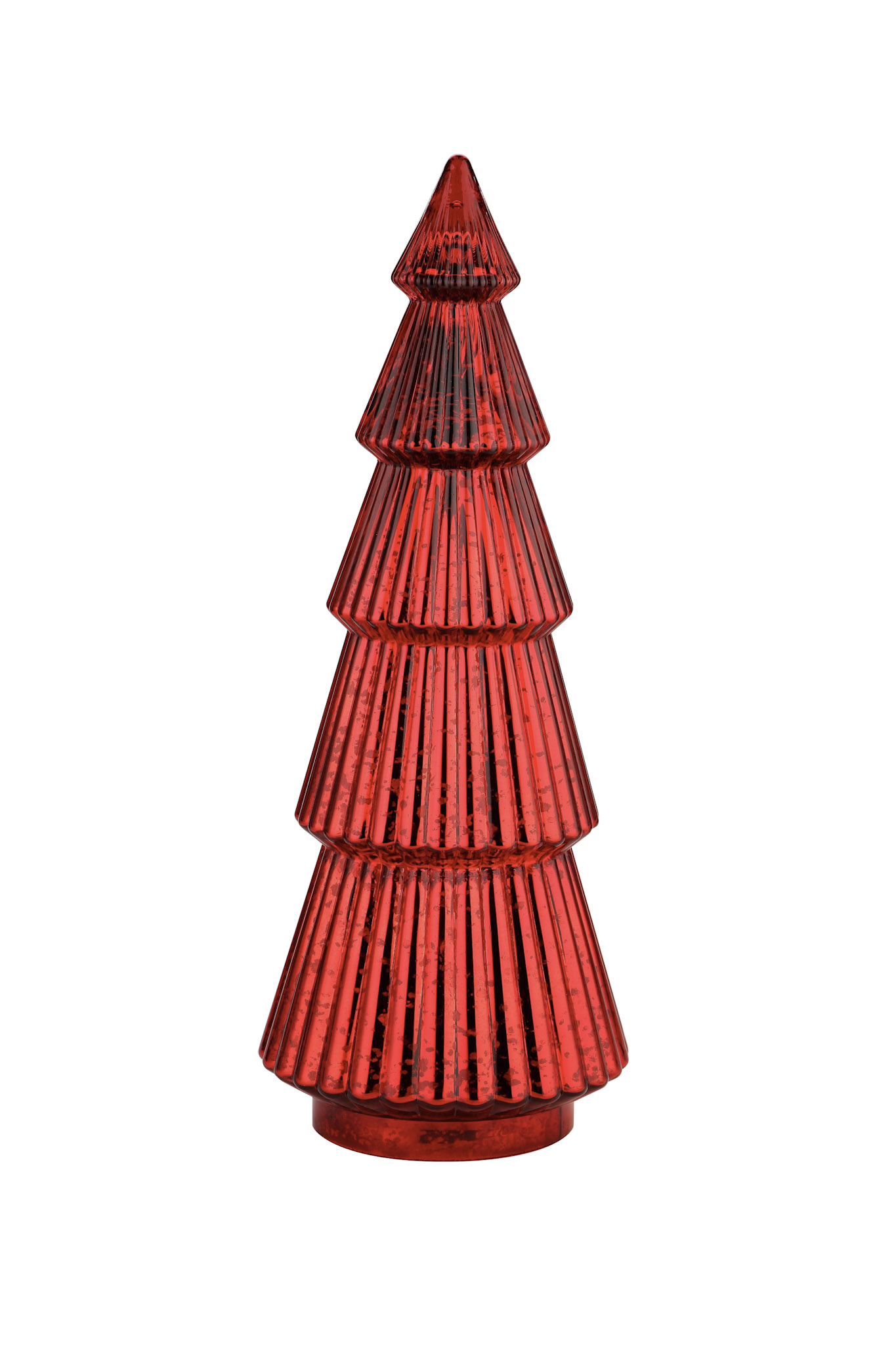 D8.5"H21.5" - MERCURY GLASS CHRISTMAS TREE