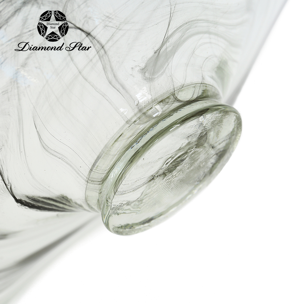 85575	 D25.5"H6" - ART GLASS WALL PLATE