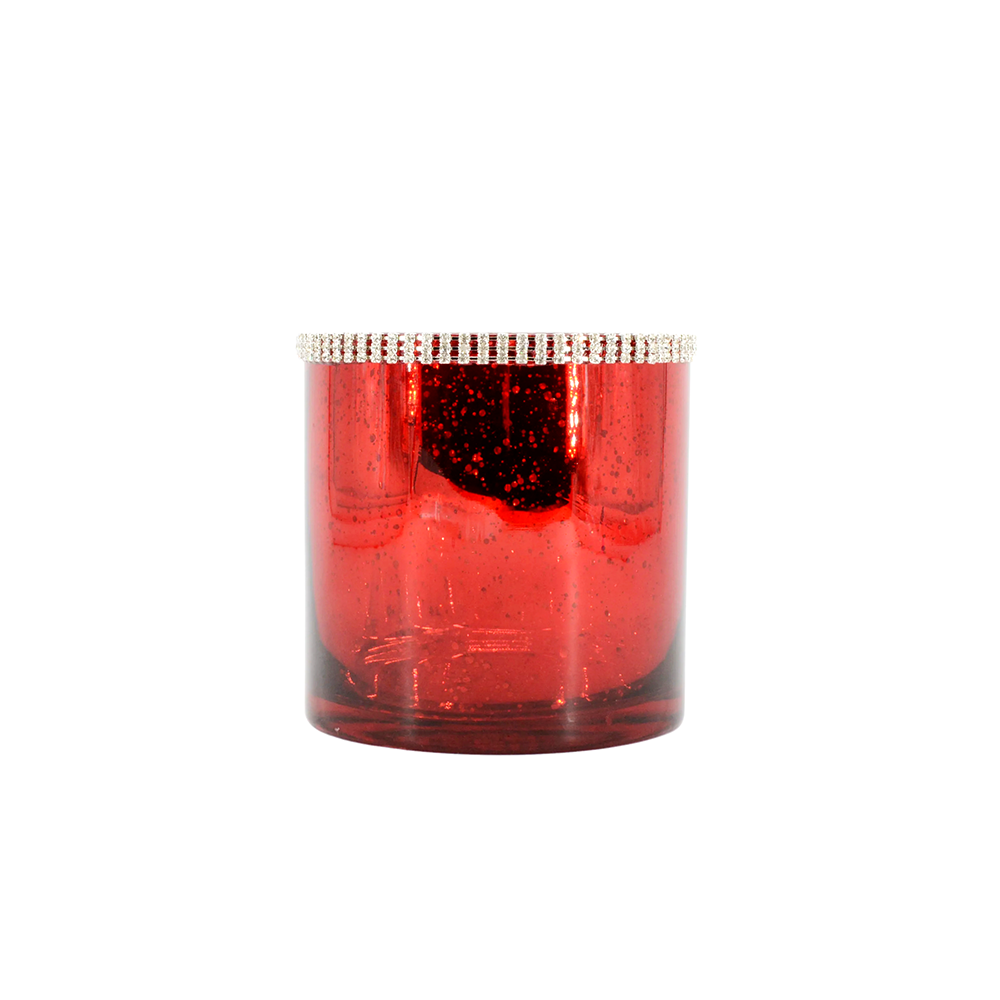 54052-R	 *D5.9"H5.9" - MERCURY VASE
