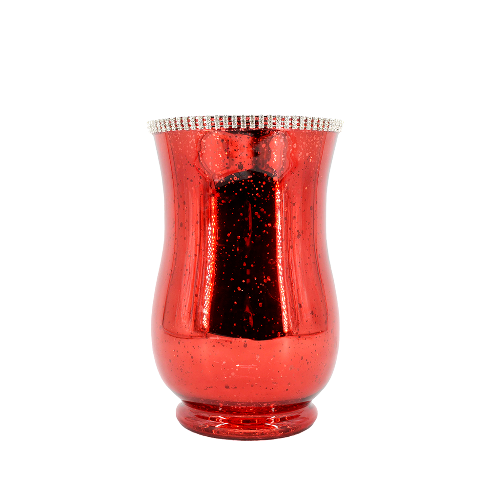 54055-R	 *D6.3"H10.2" - MERCURY VASE