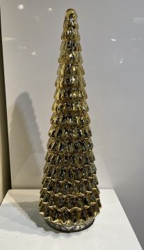 *D7.5"H22" - GLASS CHRISTMAS TREE