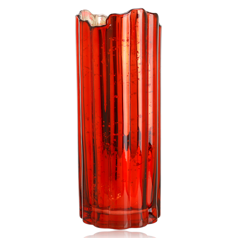 D4.7"H11.8" - MERCURY GLASS VASE