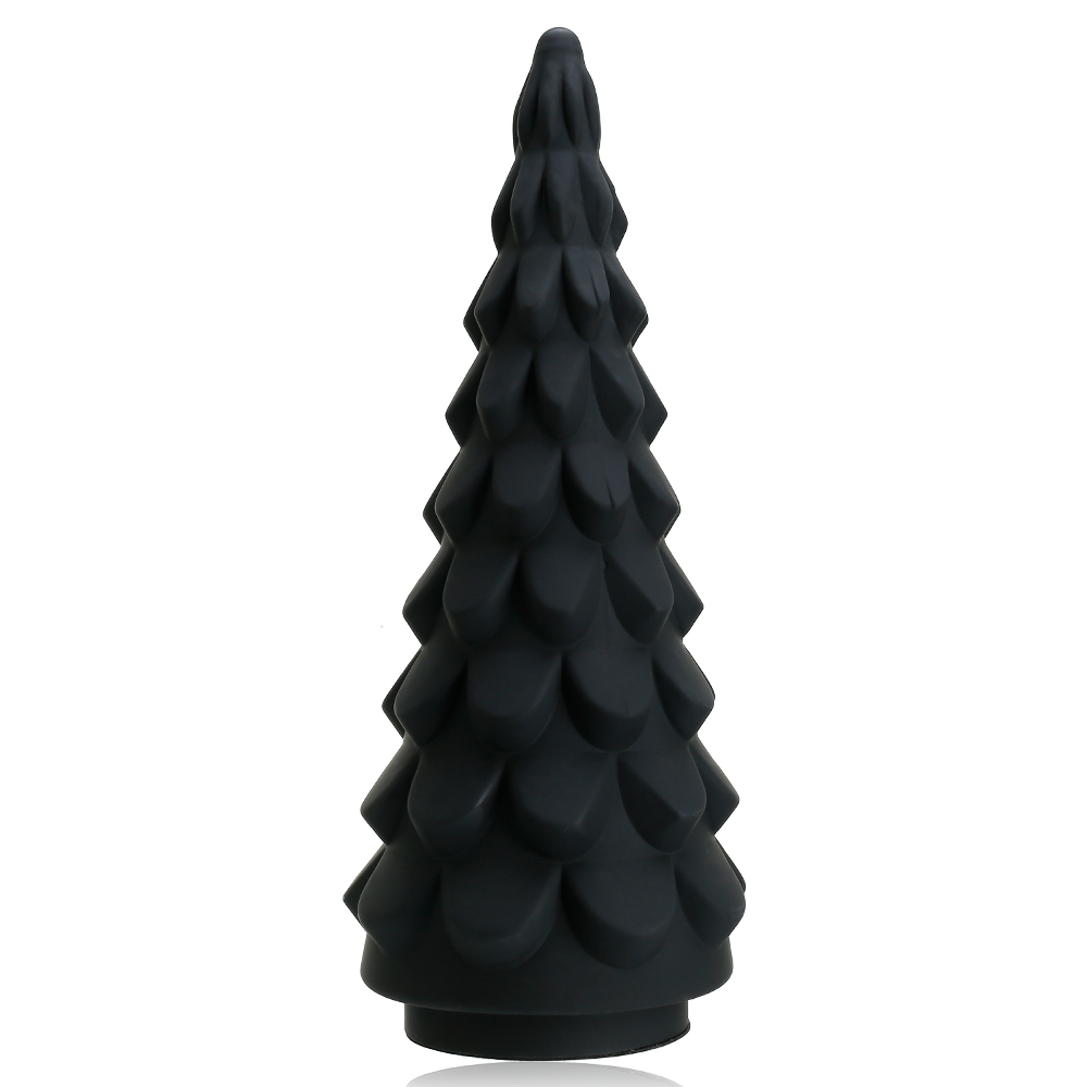 D8.3"H21.7" - GLASS CHRISTMAS TREE