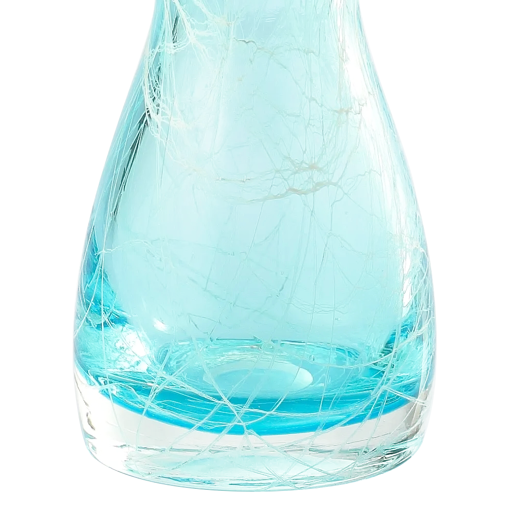 55199	 D8"H13.5" - GLASS VASE