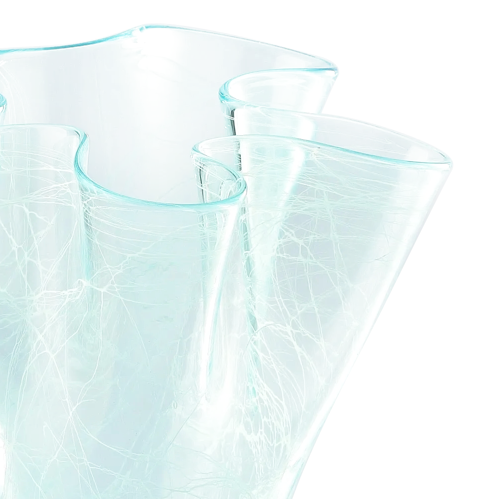 55199	 D8"H13.5" - GLASS VASE