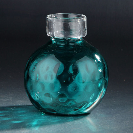 55753	 D7.5"H9.5" - GLASS VASE