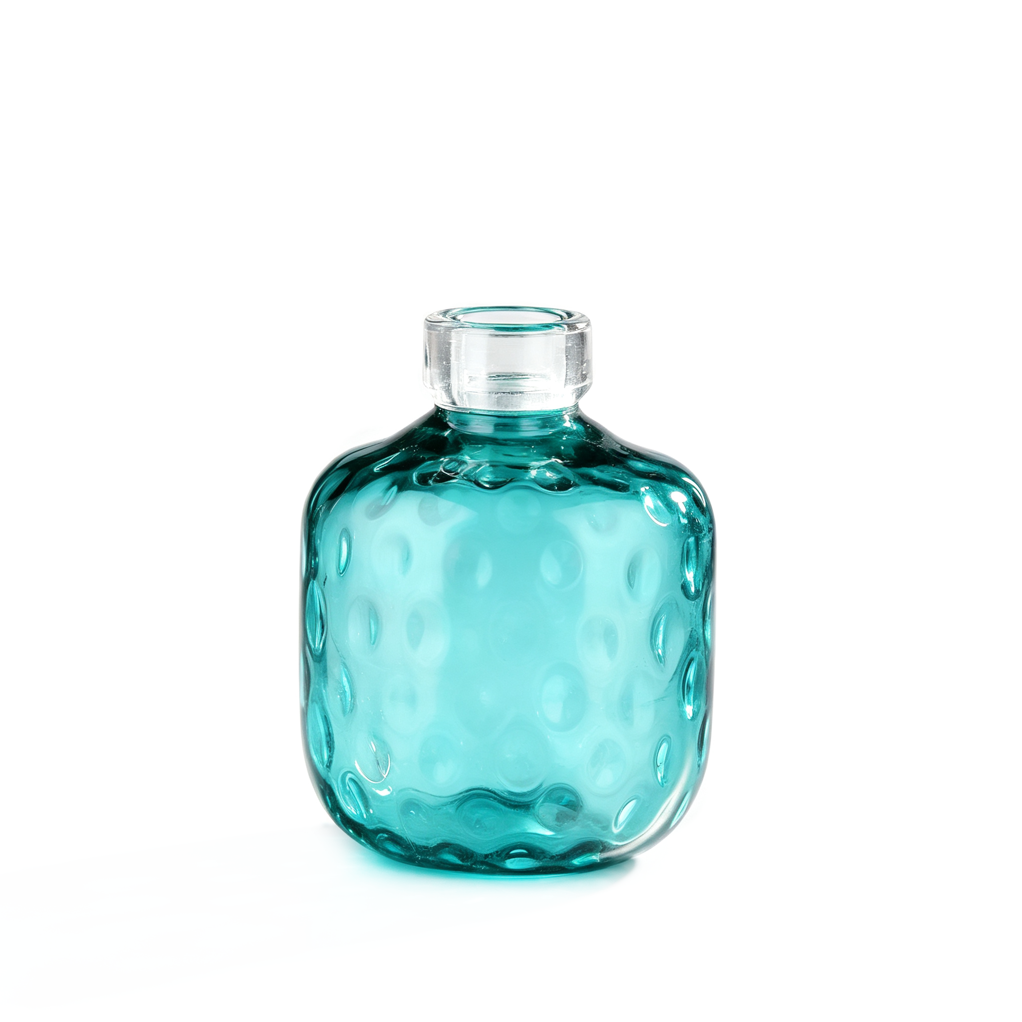 55753	 D7.5"H9.5" - GLASS VASE