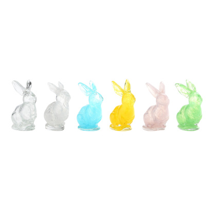 L2"W3"H4" - ASSORTED COLORS EASTER BUNNIES