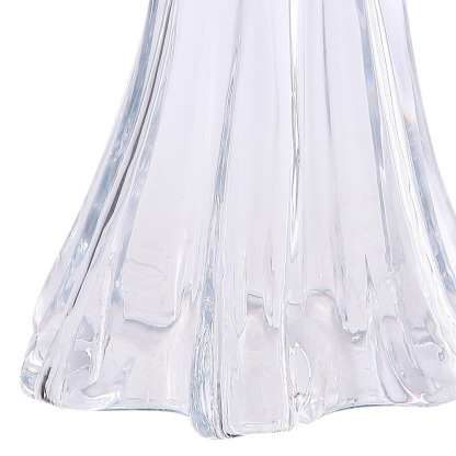 55855	 D5.5"H14" - GLASS ANGEL VOTIVE HOLDER