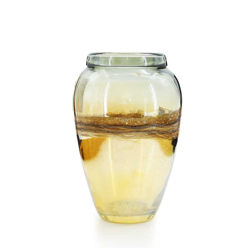 D7"H10.5" - GLASS VASE