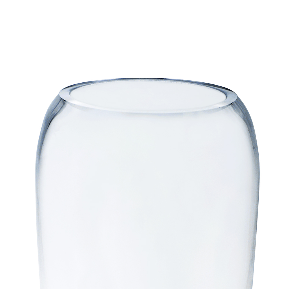 64293	 D4"H9" - GLASS VASE