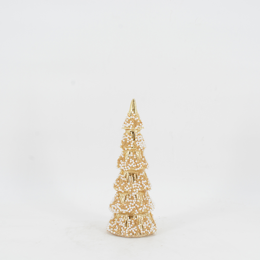D3.54"H10.24" - GLASS CHRISTMAS TREE